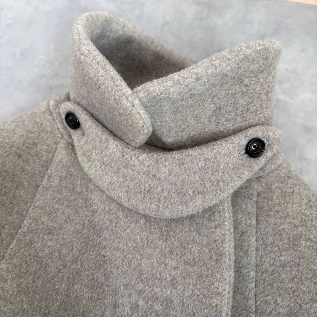 極美品 TICCA ティッカ スピック＆スパン テントコート ウール