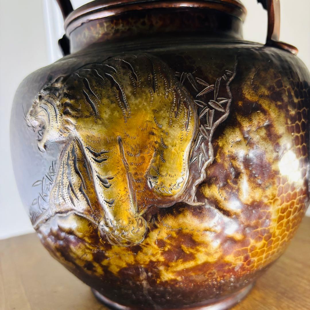 茶道具 建水 辰砂 南渓山窯 発色美 姜寿華 カンスウファ造 共箱 S222KS