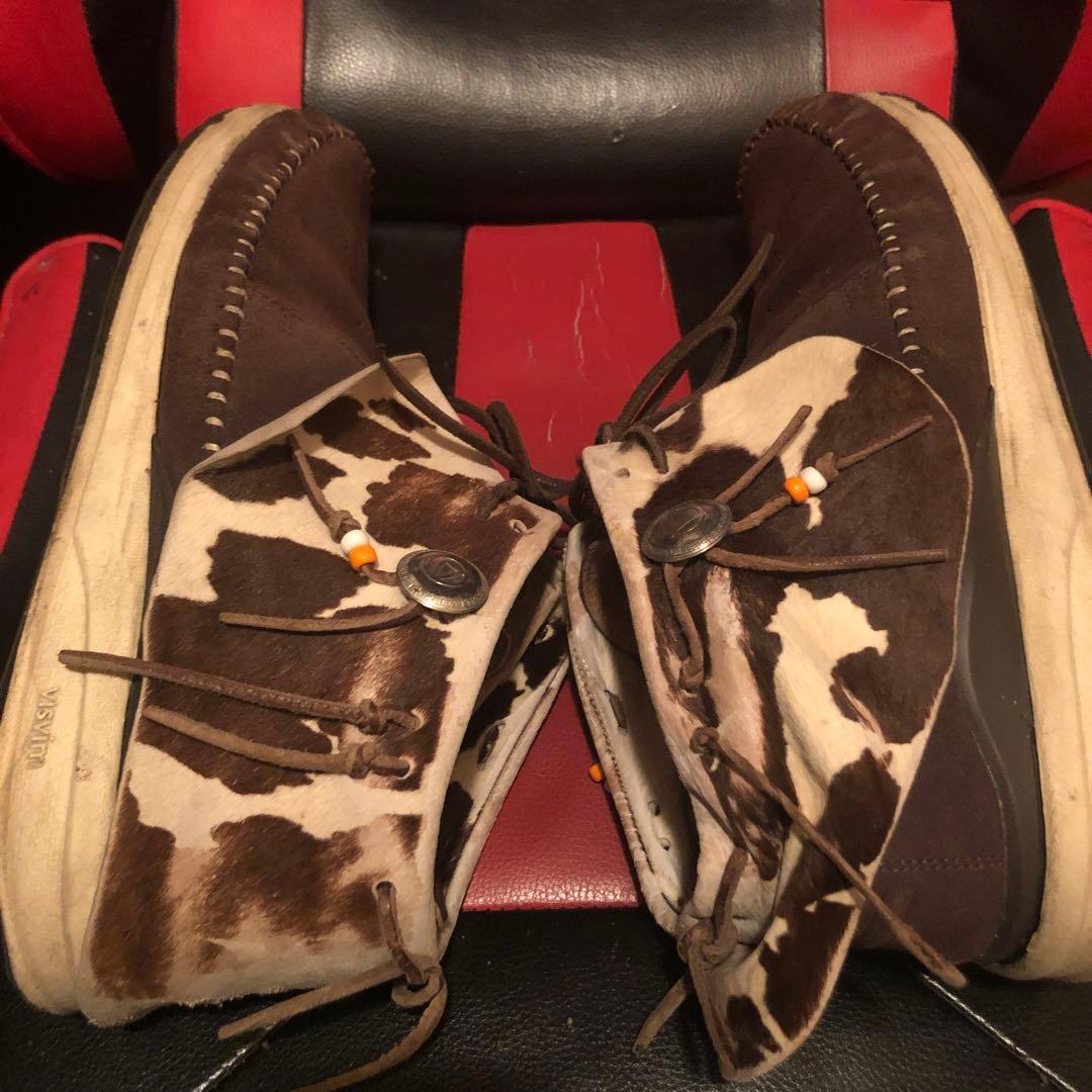 ビズビム　スウェード　スニーカー　コンチョ