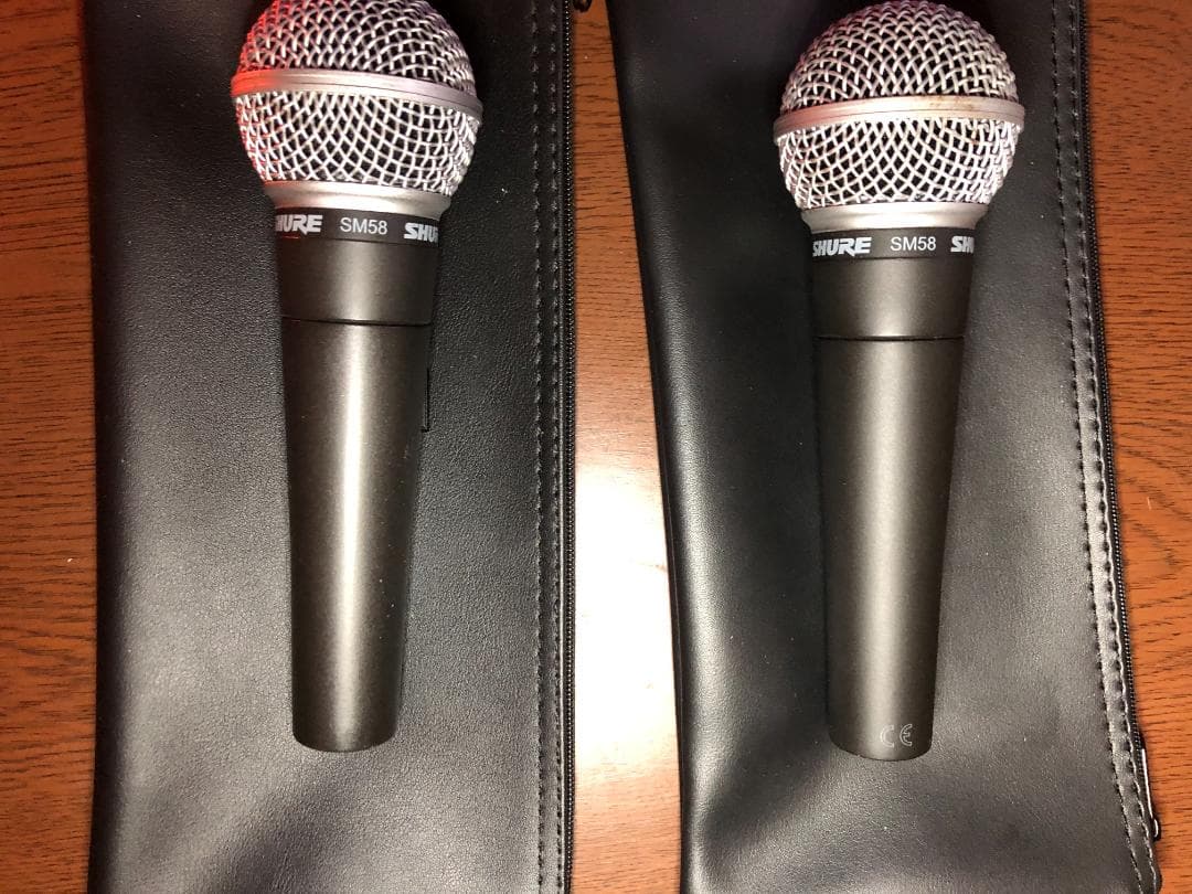 も*生様 SHURE SM58S(スイッチ付き) ダイナミックマイク 2本セット