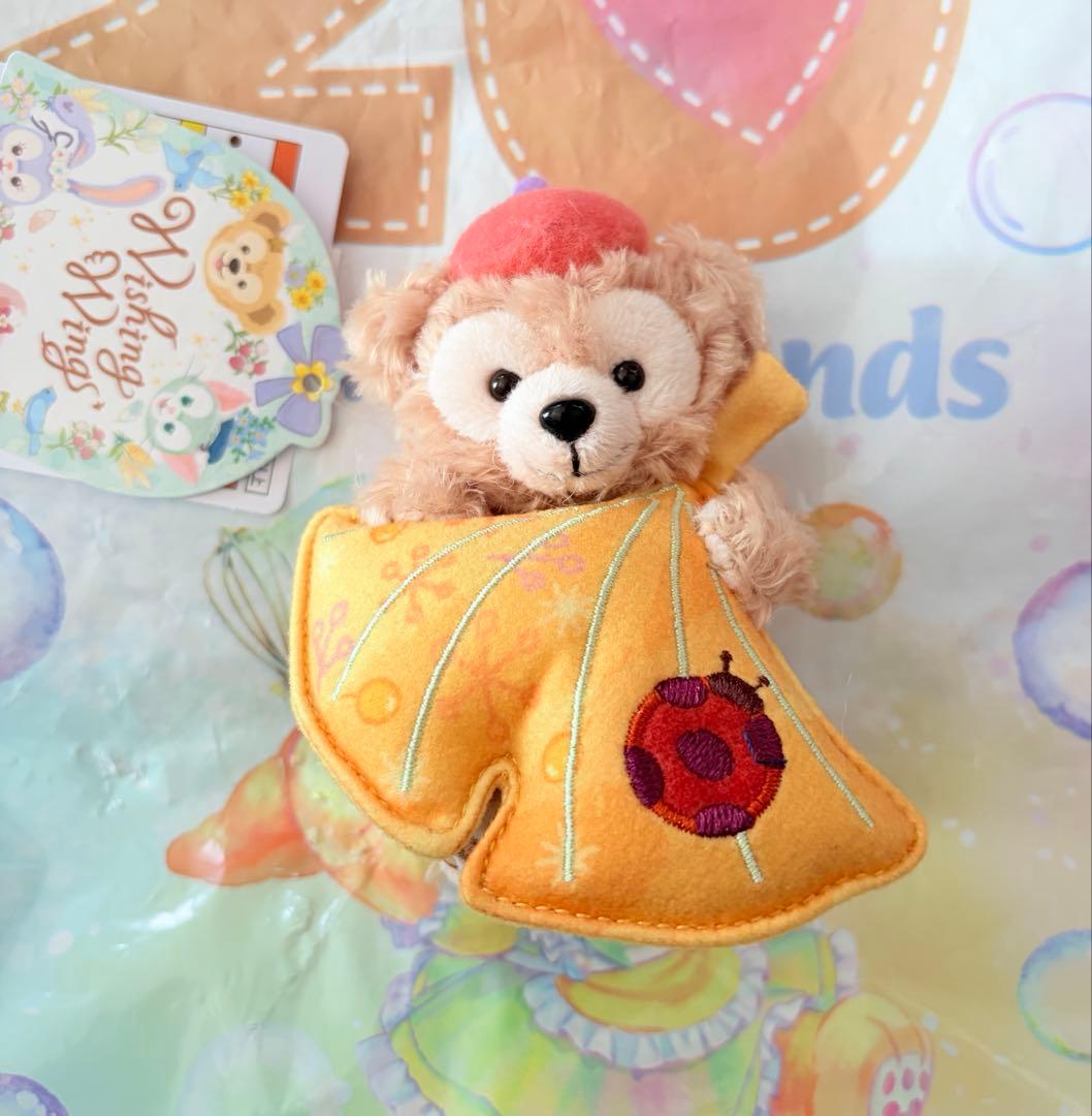 ダッフィー＆フレンズ　ぬいぐるみチャーム　ウィッシングウィングス