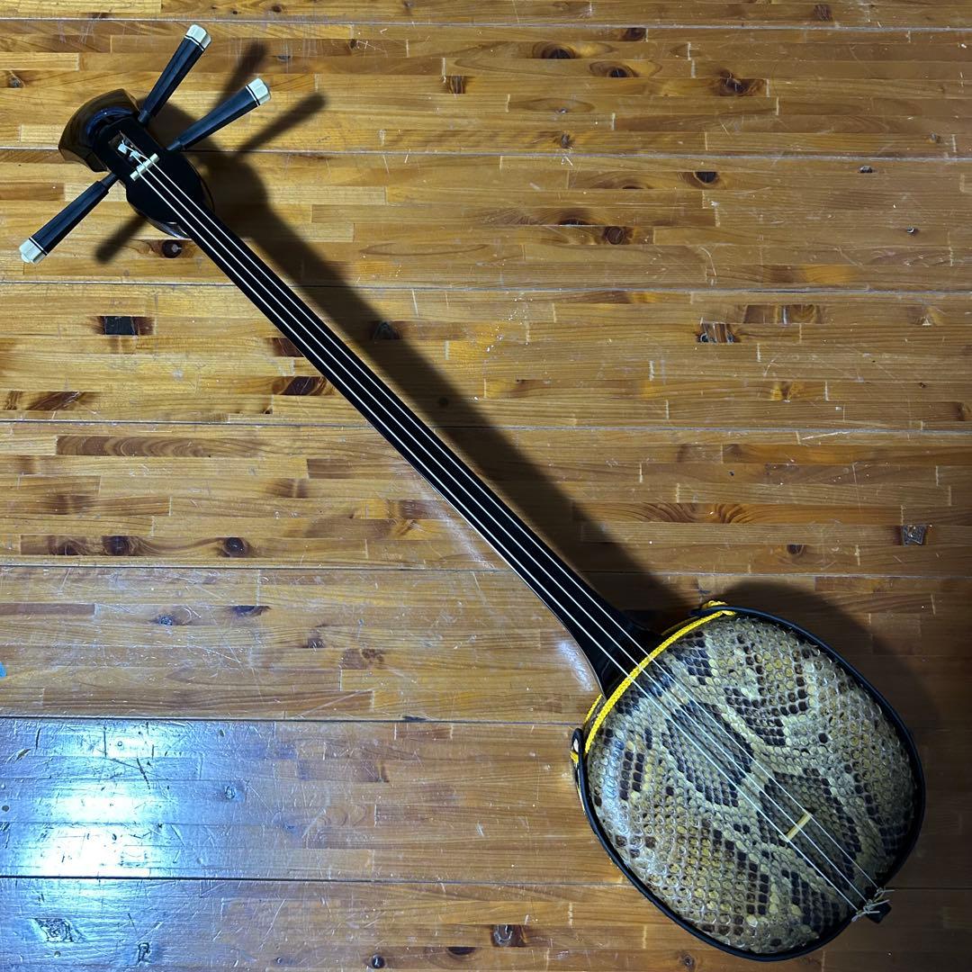 ◼️宮古島から◼️本皮強化張り三線◼️初めての方にも◼️沖縄