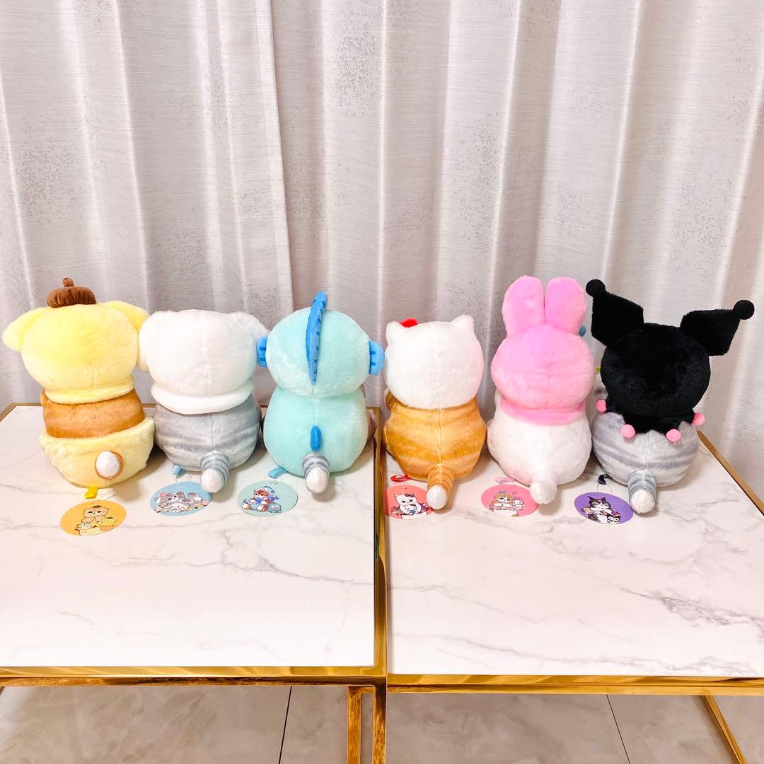 mofusand モフサンド サンリオキャラクターズ ぬいぐるみ コンプ セット