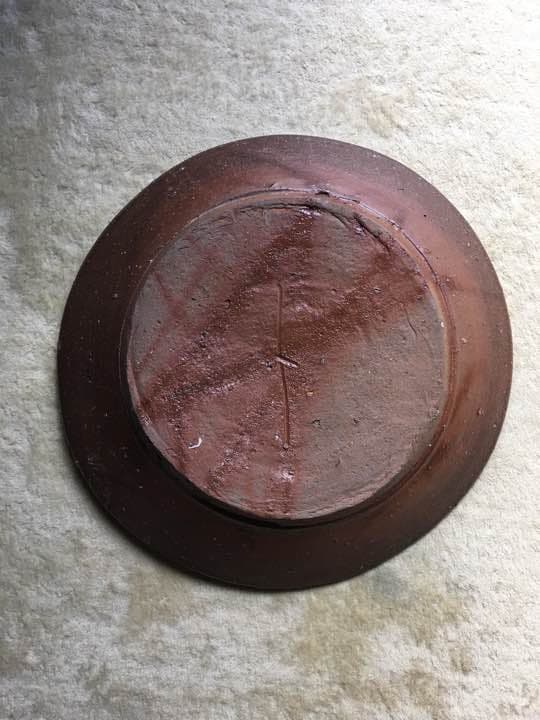 （値下げしました）陶陽作 備前焼大皿