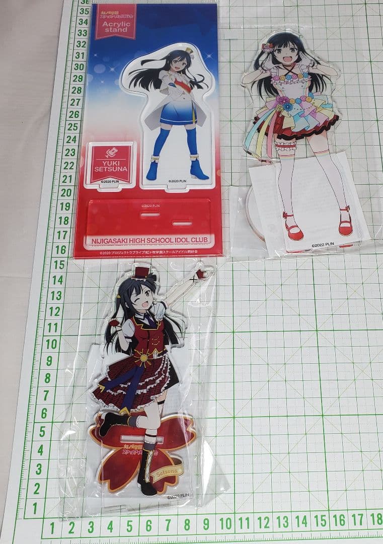 全13種 コンプ めばち ラブライブ ゲマくじ アクリルスタンド せつ菜