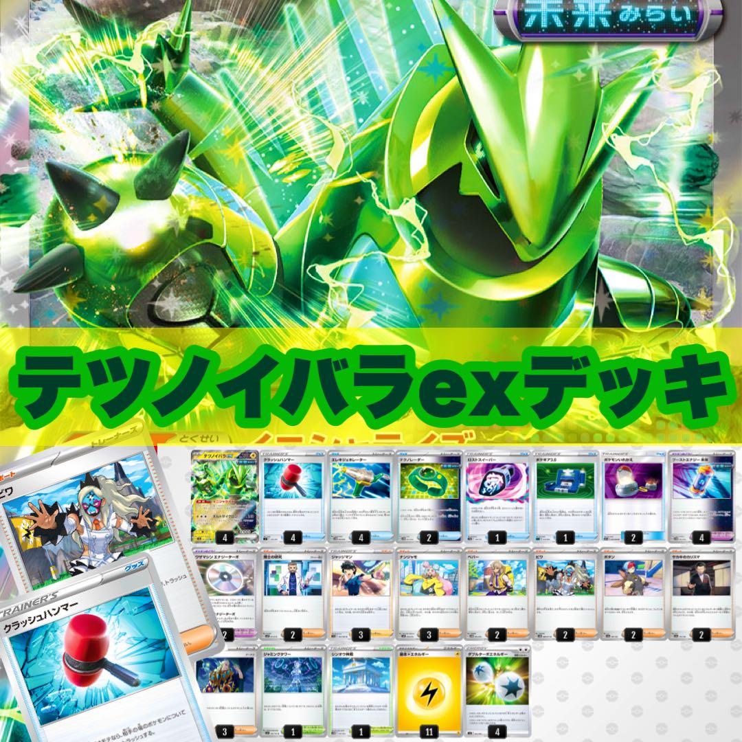 構築済みデッキ】テツノイバラexデッキ - メルカリ