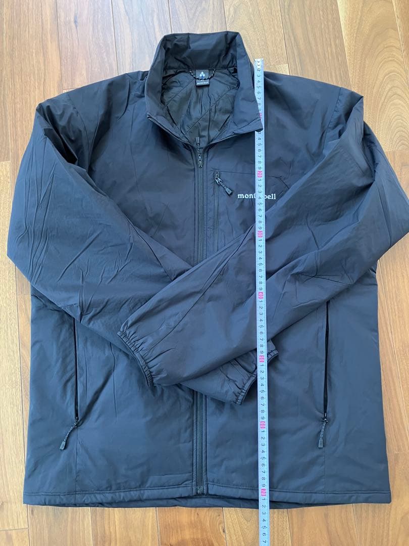 【2025版】モンベル EXライトサーマラップジャケット　ブラック