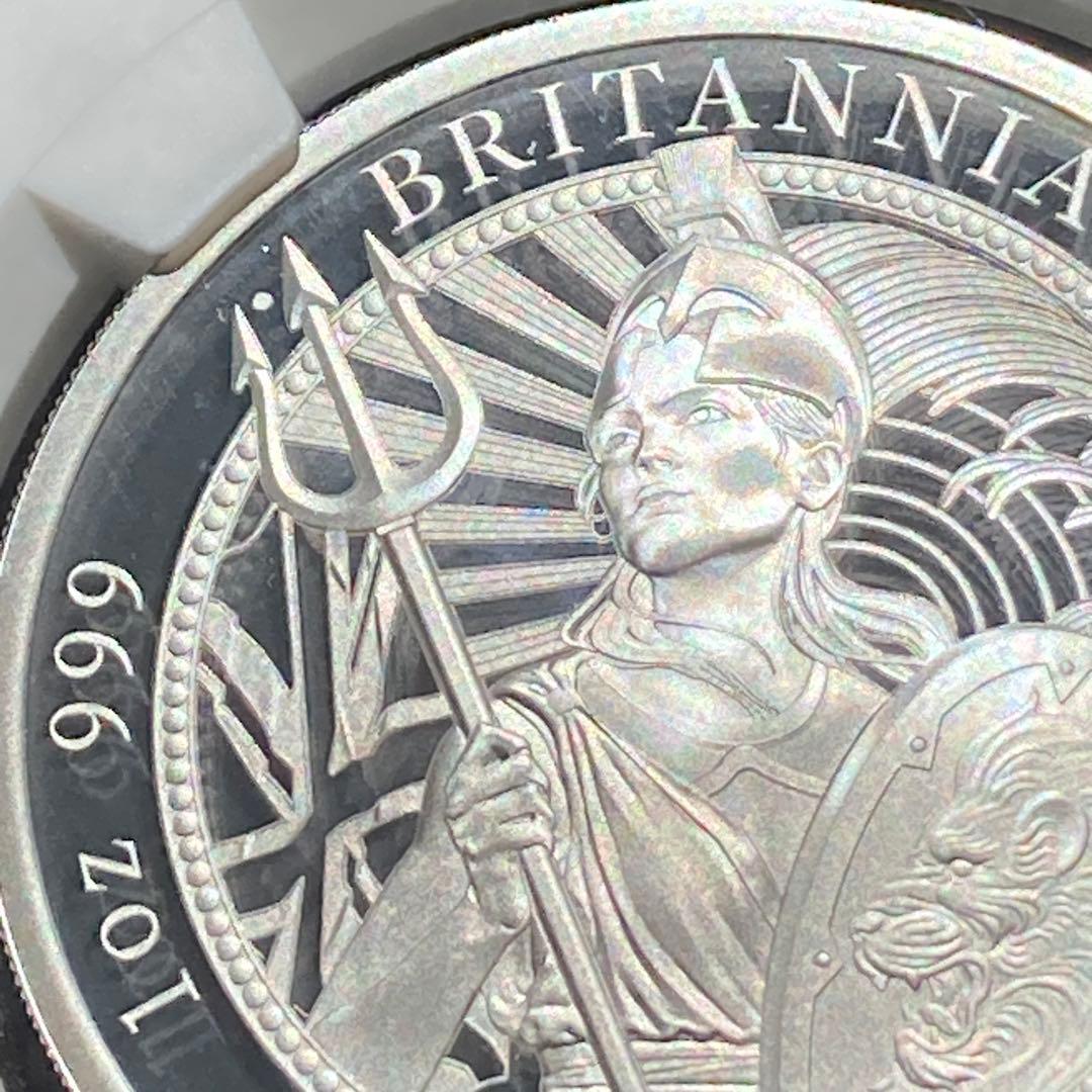 2022 ブリタニア 銀貨 1オンス イギリス NGC