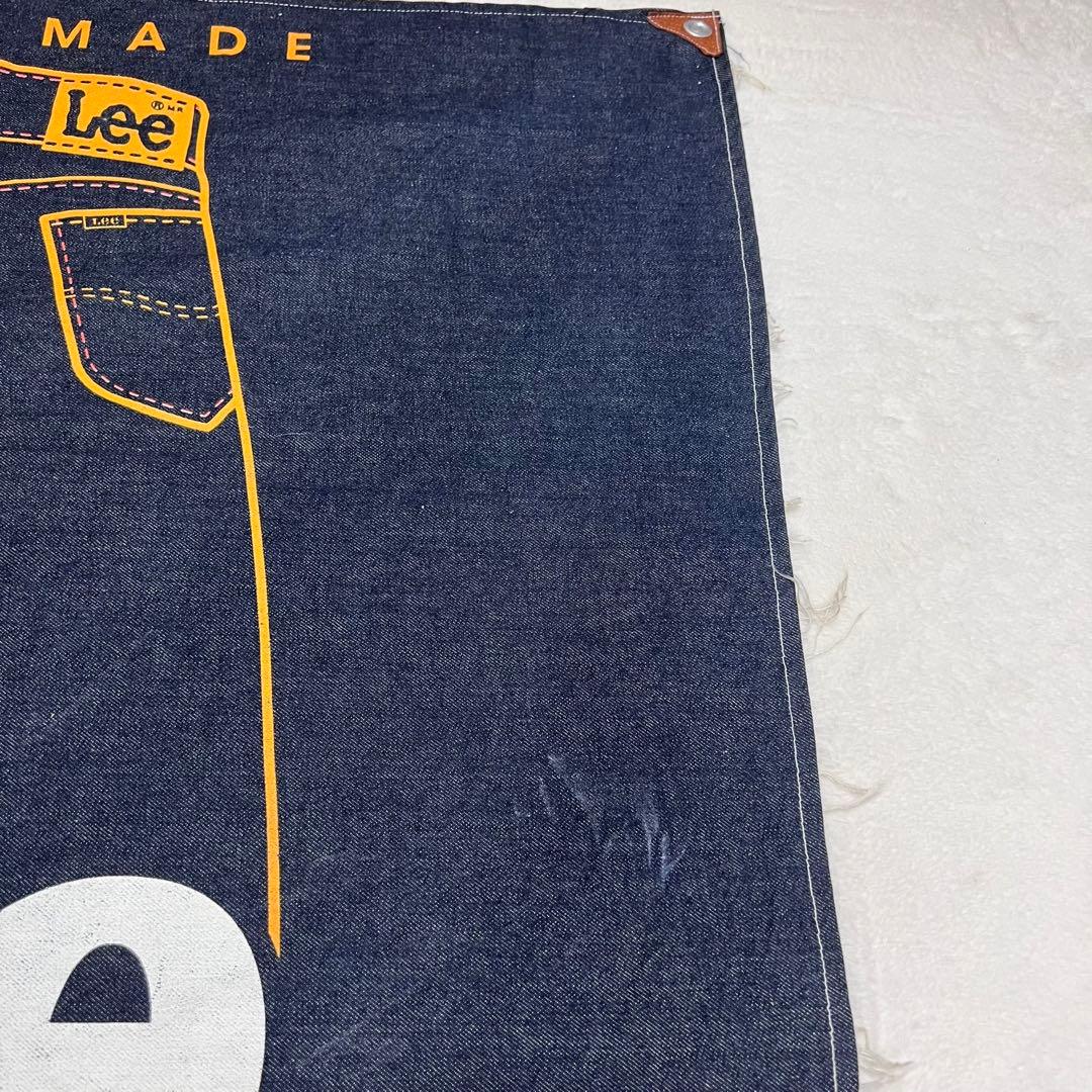 入手困難 Lee デニムバナー インディゴ Lee riders タペストリー