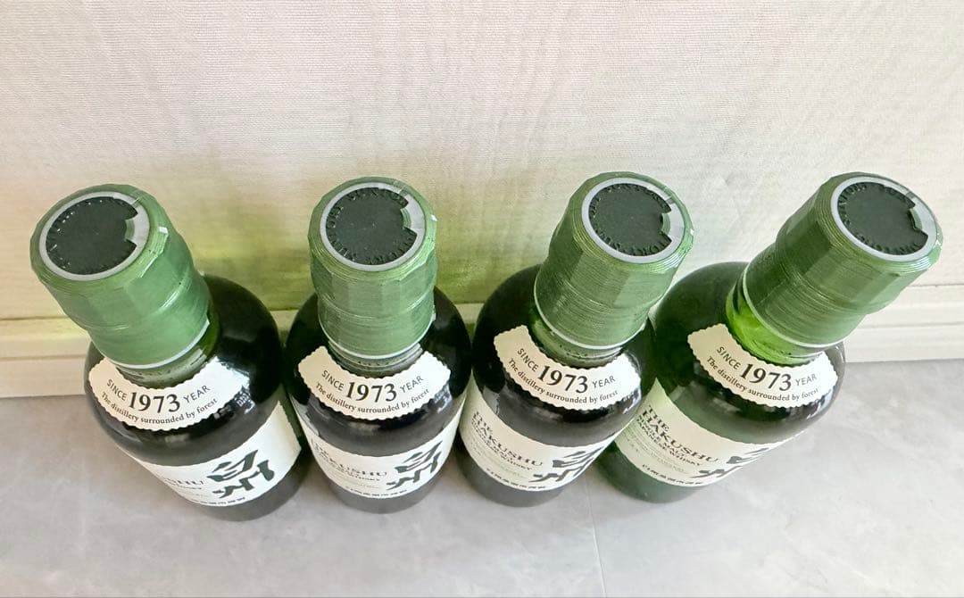 白州ウイスキー 1973年 700ml 4本セット - メルカリ