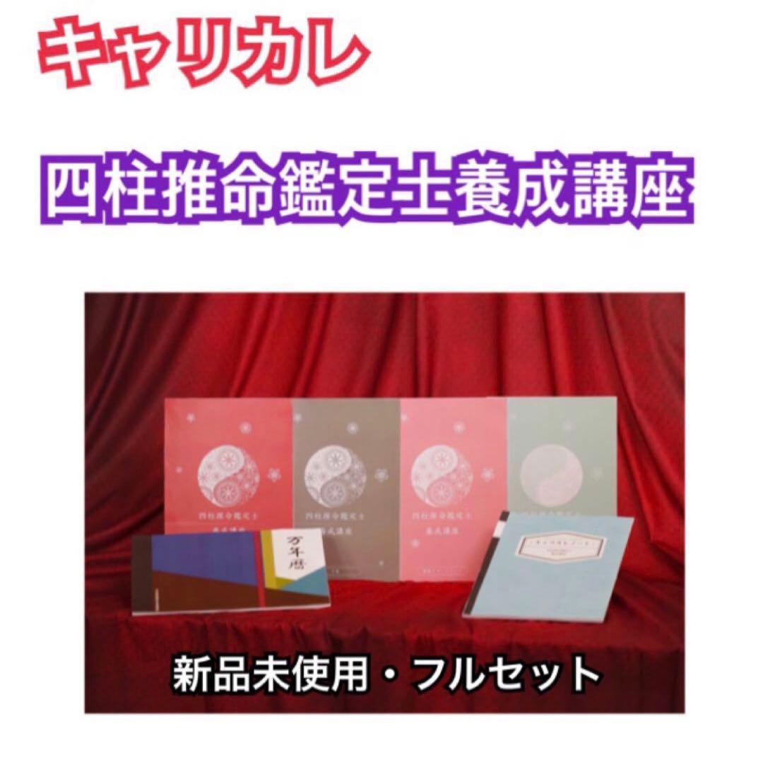 キャリカレ 【2024最新版】キャリカレ 四柱推命鑑定士養成講座 四柱