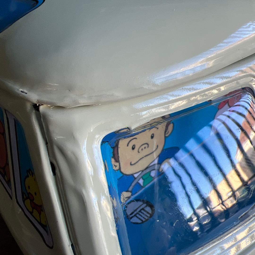 希少　ヴィンテージ　イチコーのブリキどうぶつバス