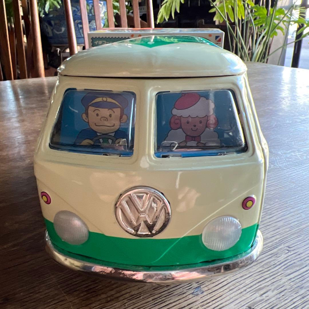 希少　ヴィンテージ　イチコーのブリキどうぶつバス