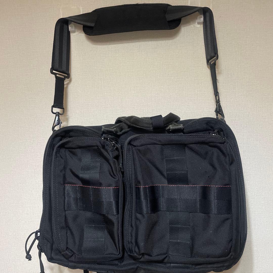 BRIEFING / 別注 3WAY BAG ブラック BEAMS MEN