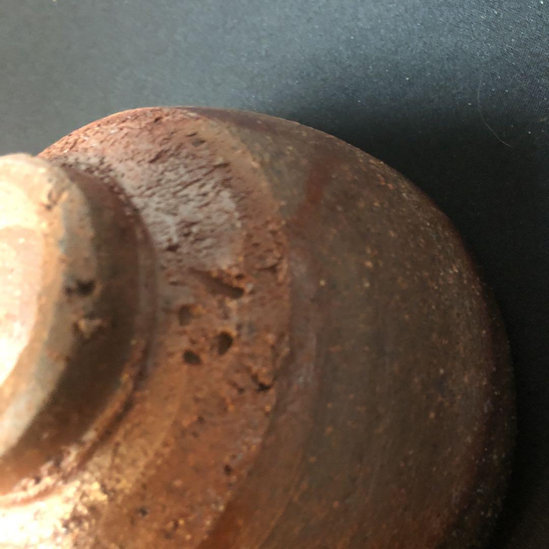 茶道具 備前焼茶碗 美品 新品未使用