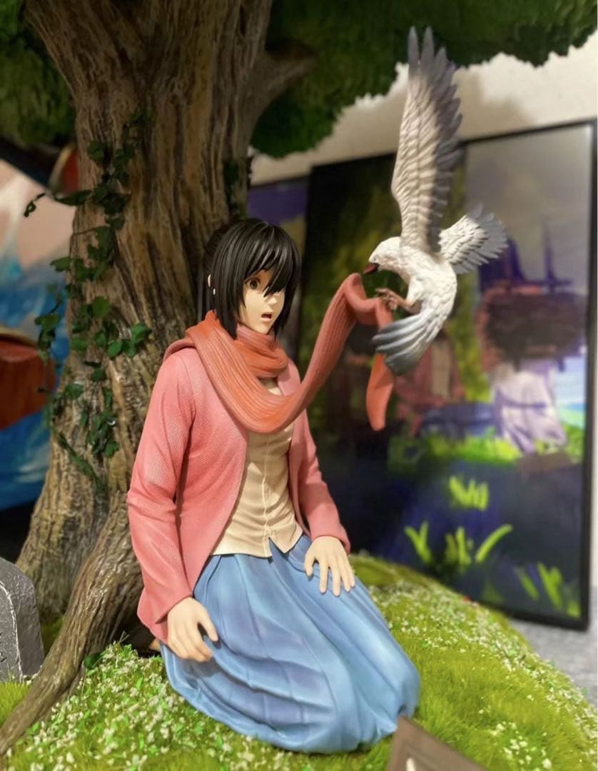 進撃の巨人 ミカサ・アッカーマン ガレージキット ガレキ スタチュー⑨