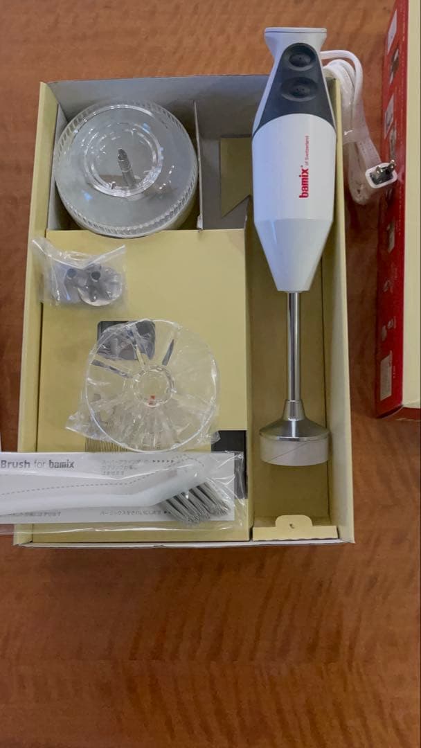 【新品・未使用】 バーミックス M300 ベーシックセット ホワイト　bamix