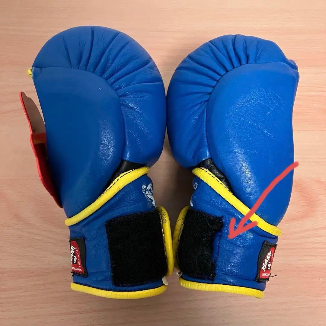 ISAMI イサミ パウンドグローブ 青×黄 総合格闘技 - メルカリ