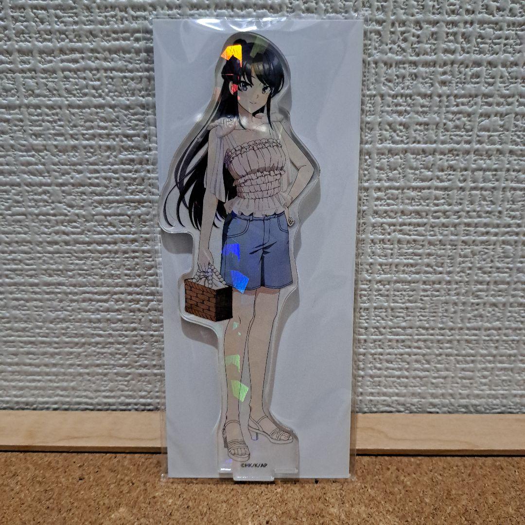 2/6まで 青ブタ 桜島麻衣 アクリルスタンド アクスタ くじ引き堂