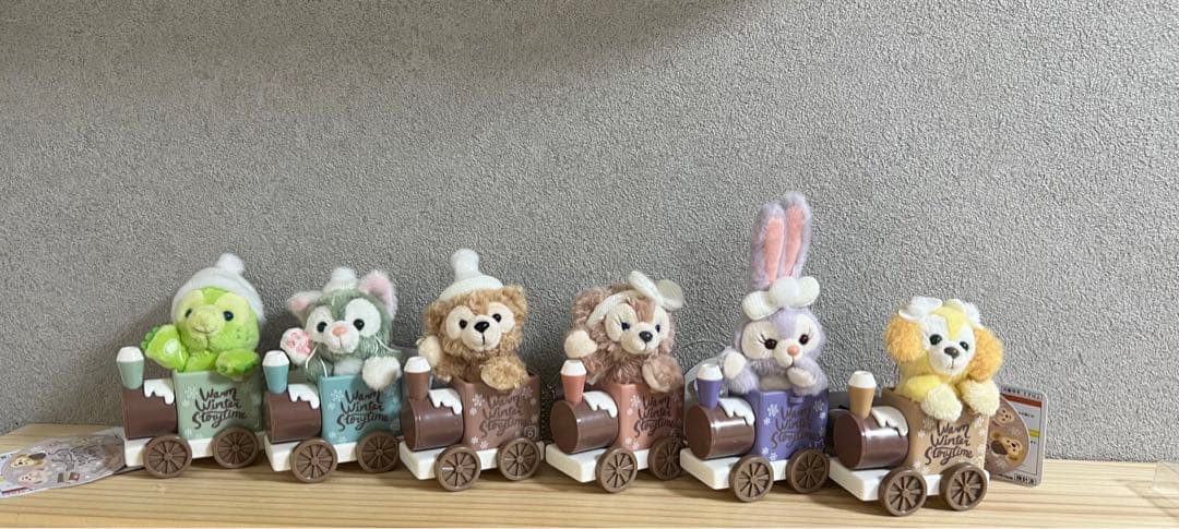 ウォームウィンターストーリータイムぬいぐるみストラップ5体