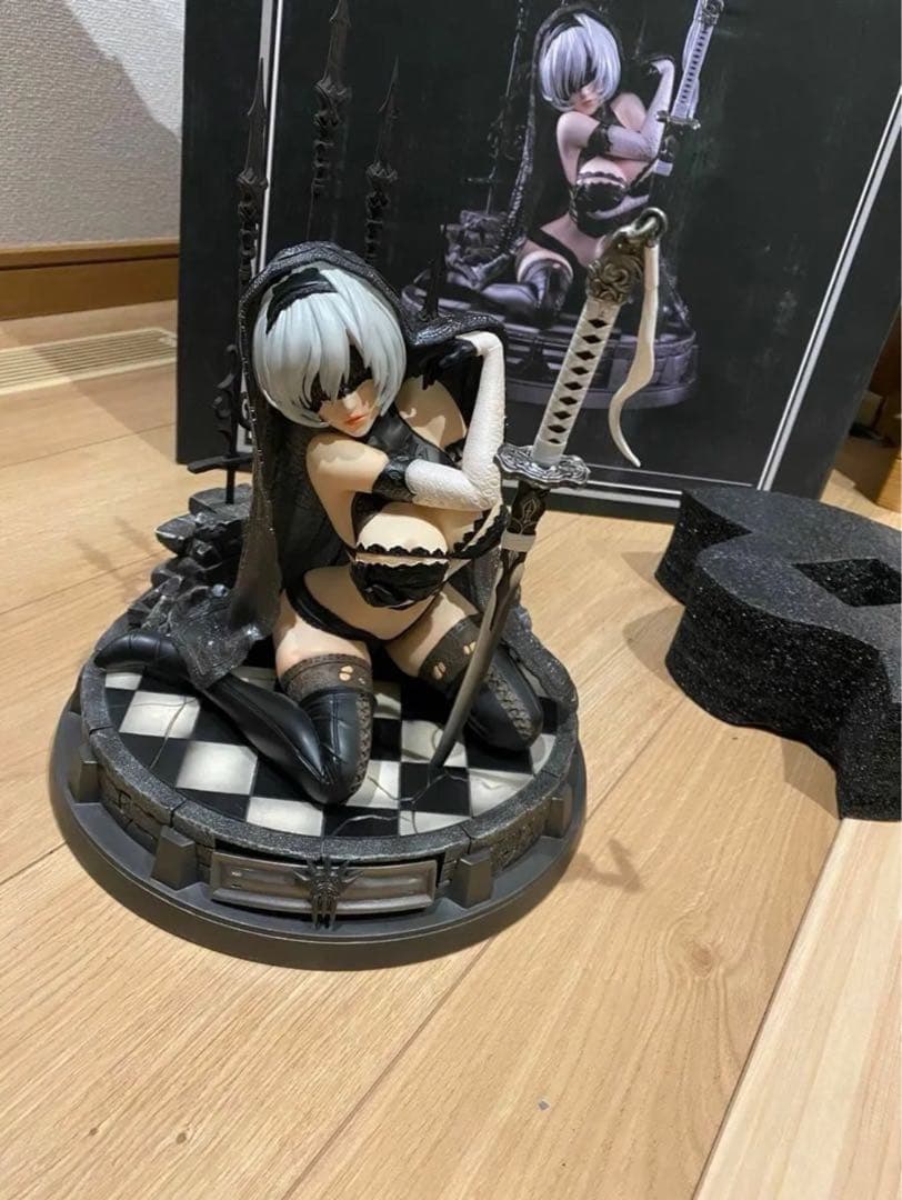 きら様Nierニーア オートマタ 2Bフィギュア1/4スケール 豪華版ボデイ2体