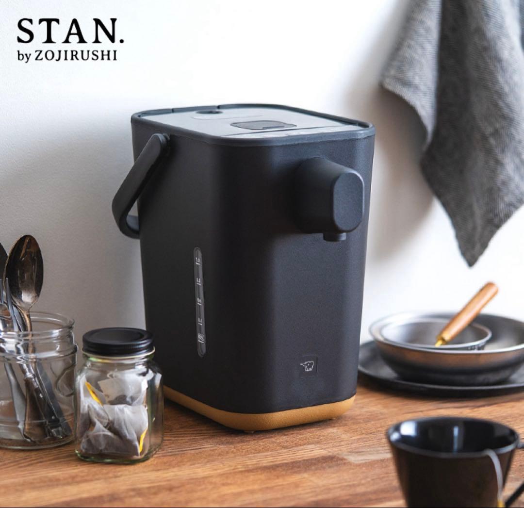 【美品】stan. 電気ポット CP-CA12 1.2L ブラック