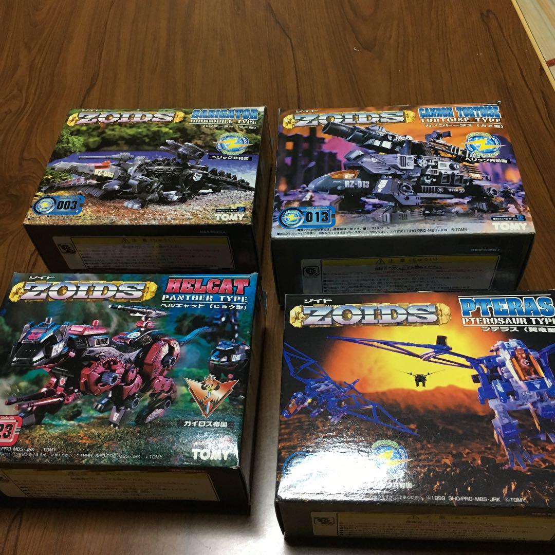 トミー ゾイド4個セット 限定品 ゾイドワイルド列伝 4種セット 商品情報｜