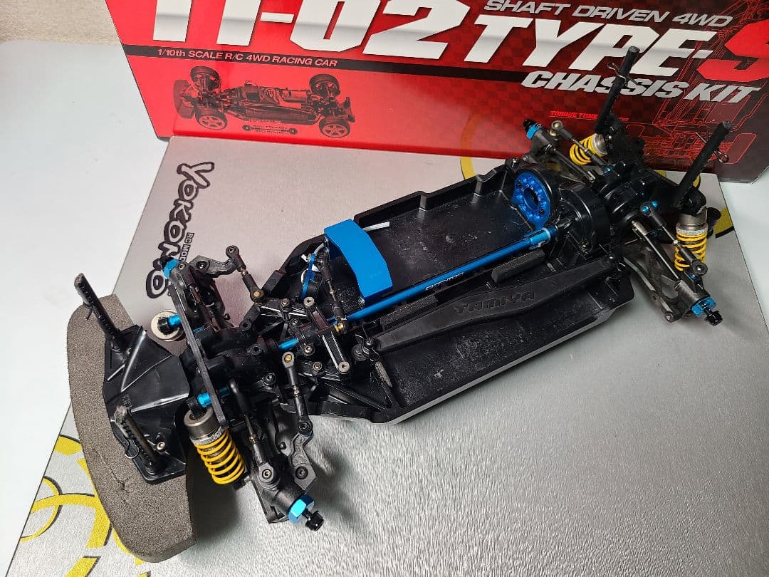 TAMIYA TT-02 TYPE-S タミチャレ タミグラ オプション多数 TAMIYA TT