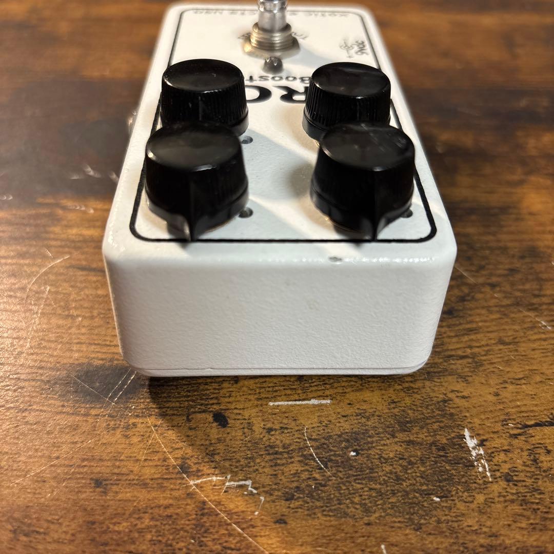 xotic effects RC Booster 初期型手書きシリアル