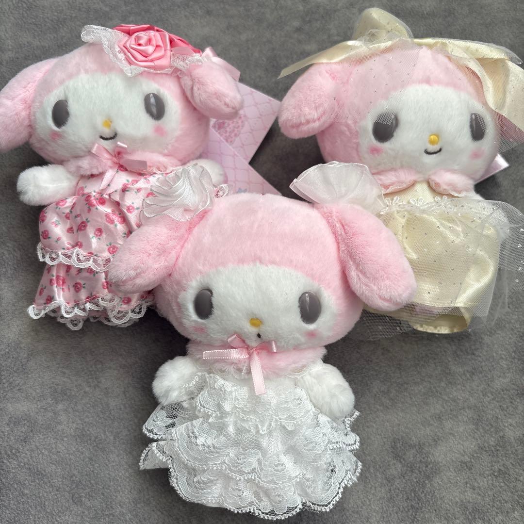 サンリオ マイメロディ マスコットホルダー（レディマイメロディ） 3点