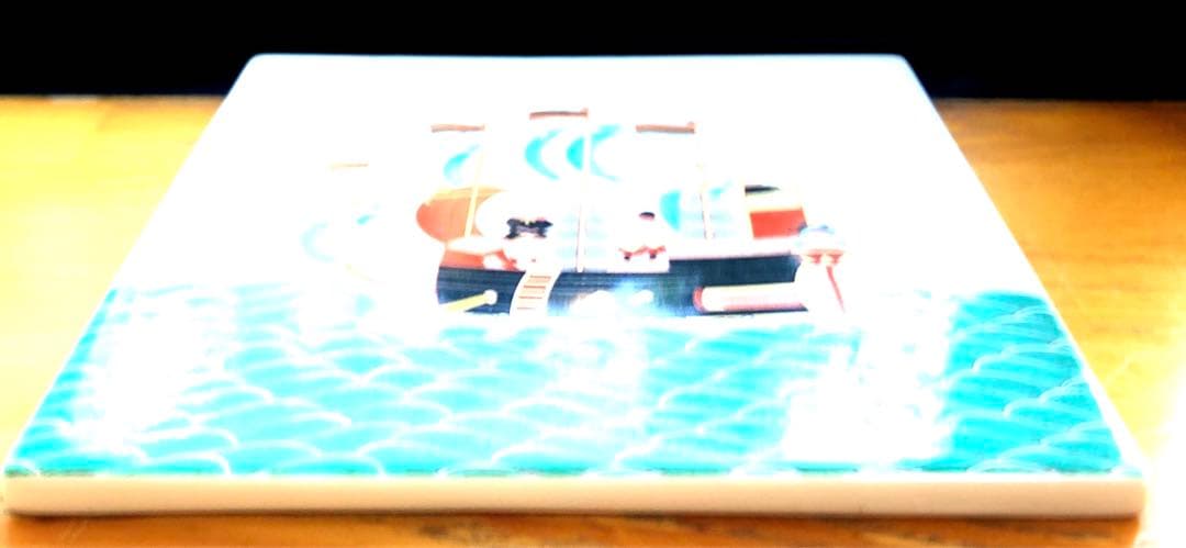 香蘭社　希少な南蛮船&南蛮渡来人　陶器プレート