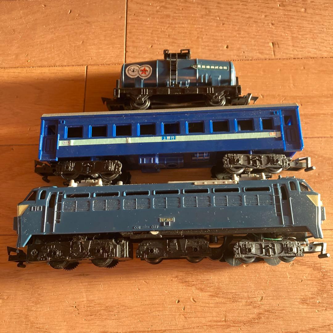 美品　セット売り　TOMY スーパーレール　クラウス号　機関車　EF662 貨物