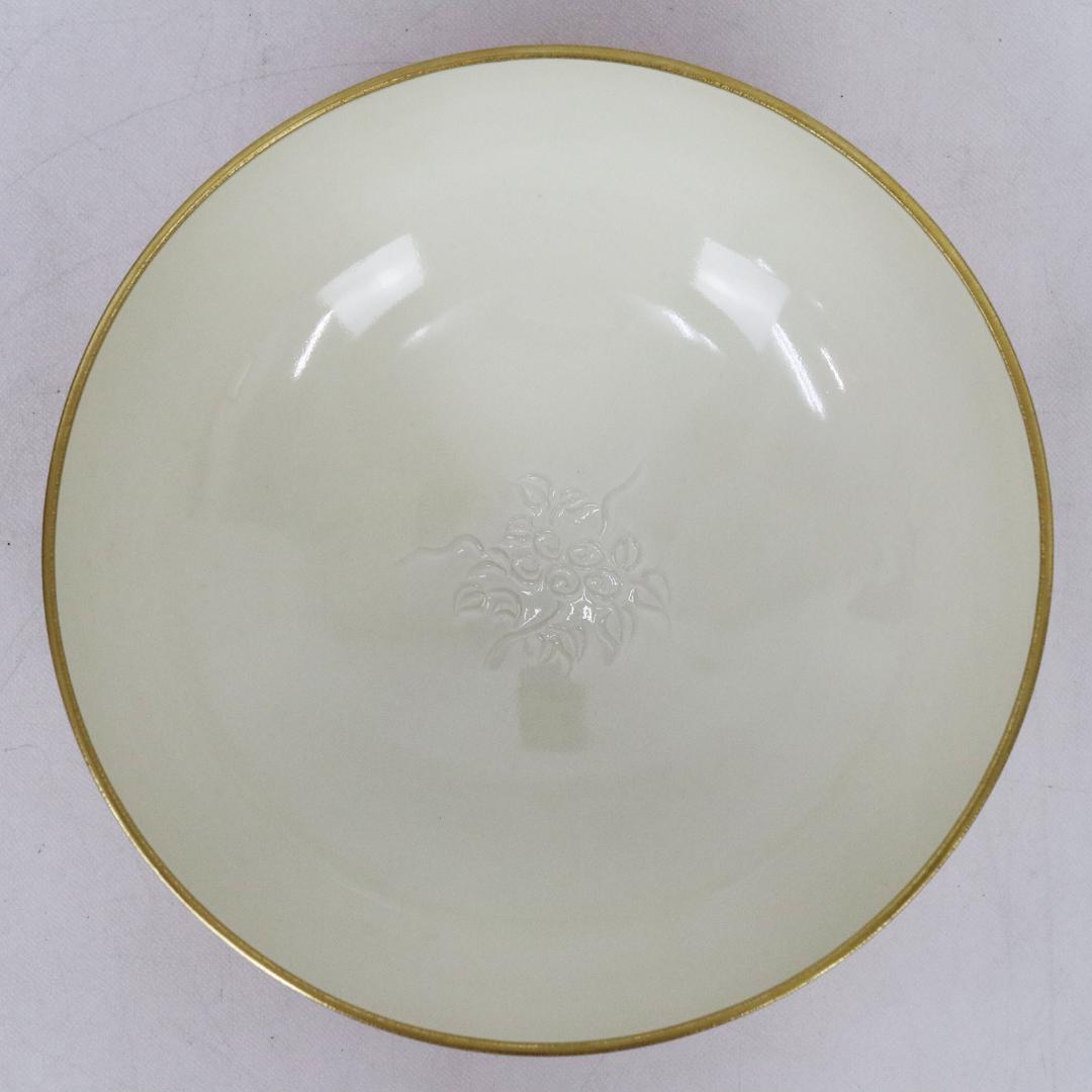 京焼 村田亀水 赤地金彩鉄鉢 菓子器 共箱