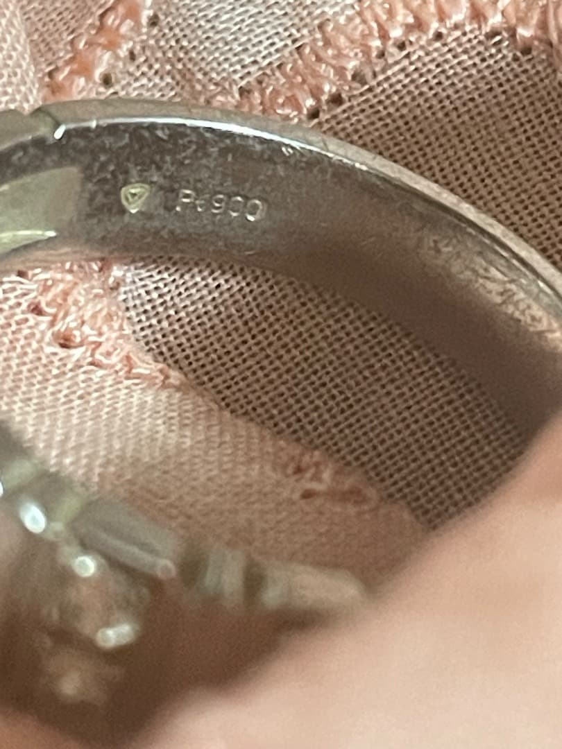 2点目から100円引きさん専用プラチナ900 ダイヤの指輪