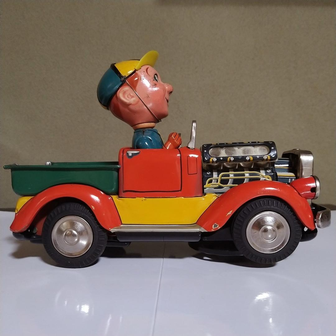 青*鳥様 野村トーイ ファームトラック 電動 ブリキ