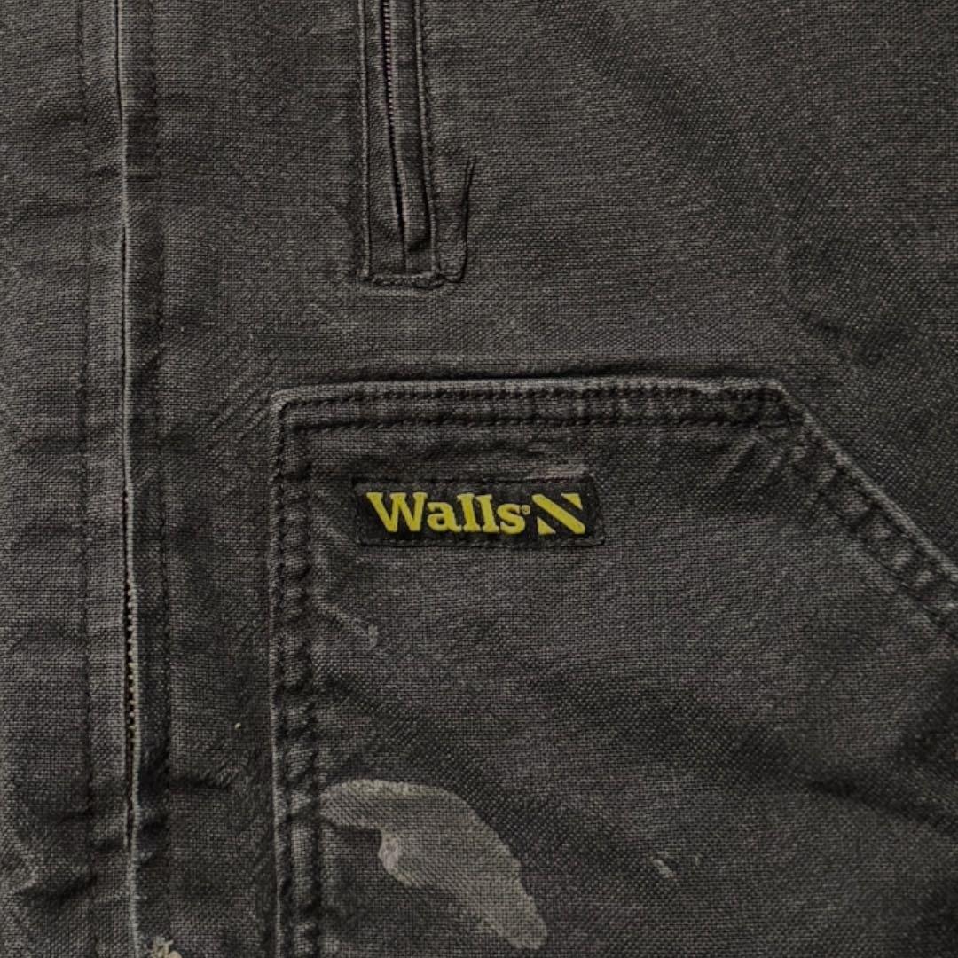 ぴむお2300 古着Wallsダック地アクティブジャケット短丈 フェードグ