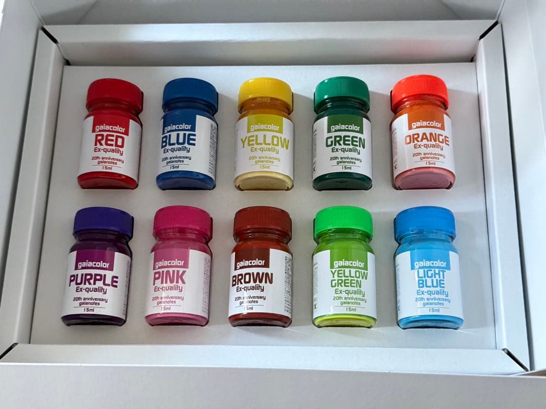 5/12まで】ガイアノーツ20周年記念カラーセット