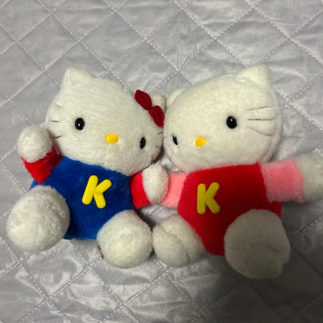 昭和　平成　レトロ　キティちゃん　ぬいぐるみ