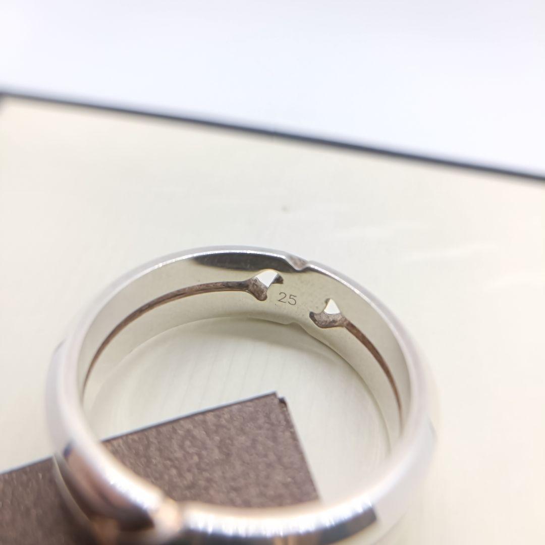 達磨1228様　美品✨️　GUCCI リング　24.5号 インフィニティ　シルバ