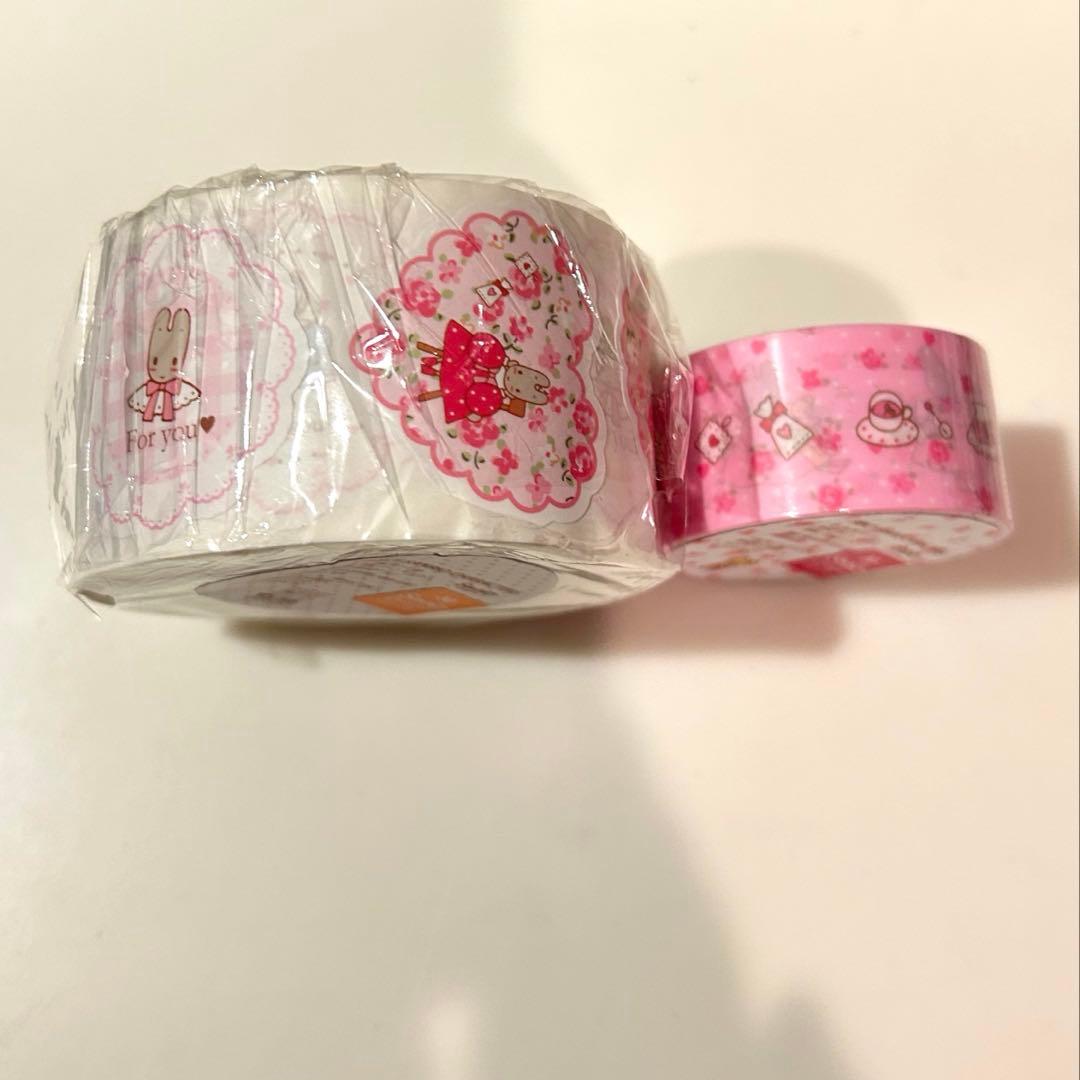 ARomantic サンリオ伊勢丹ロールシールテープ マロンクリーム3点セット