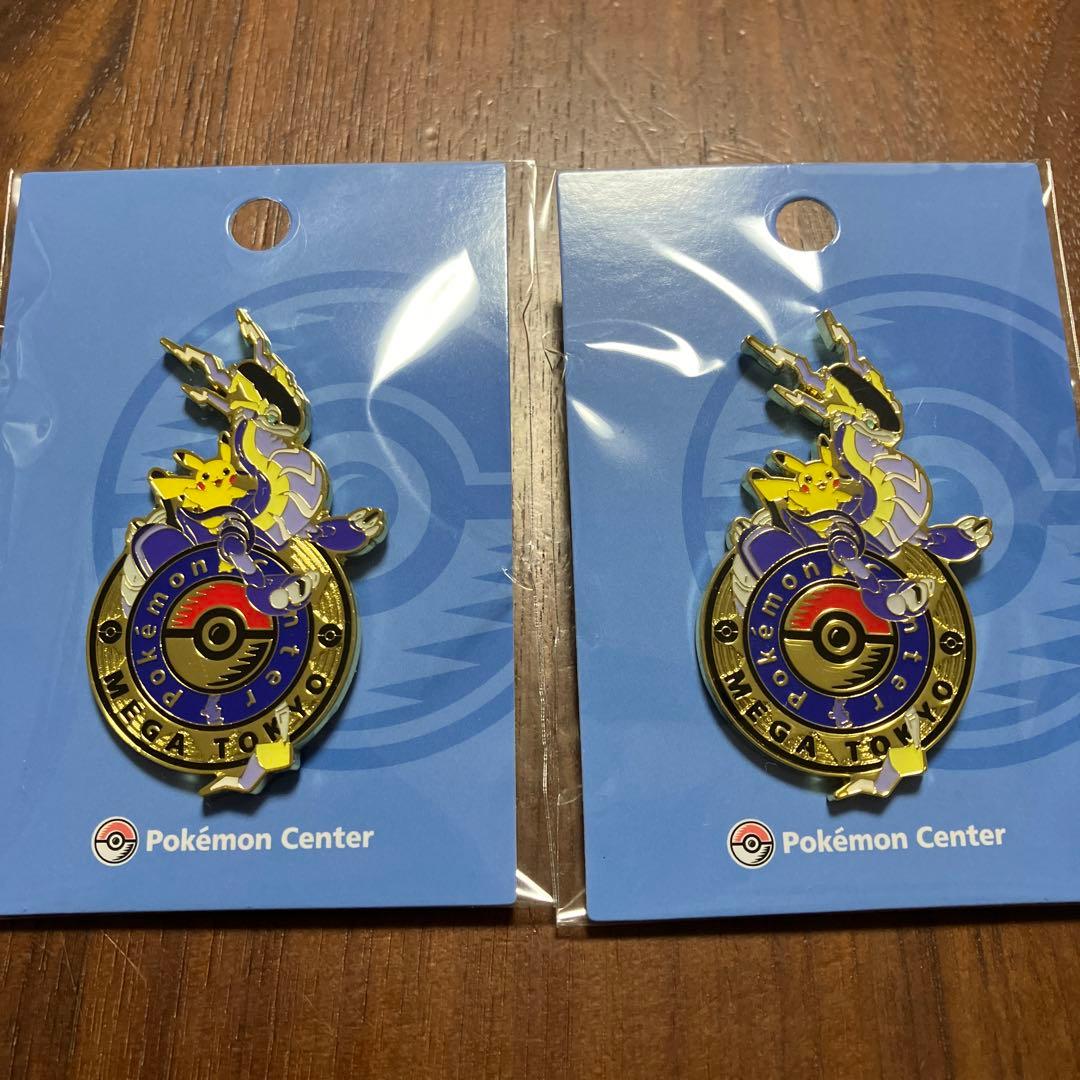 ポケモンセンター ご当地 ロゴピンズ 池袋 ピカチュウ ミライドン 2個