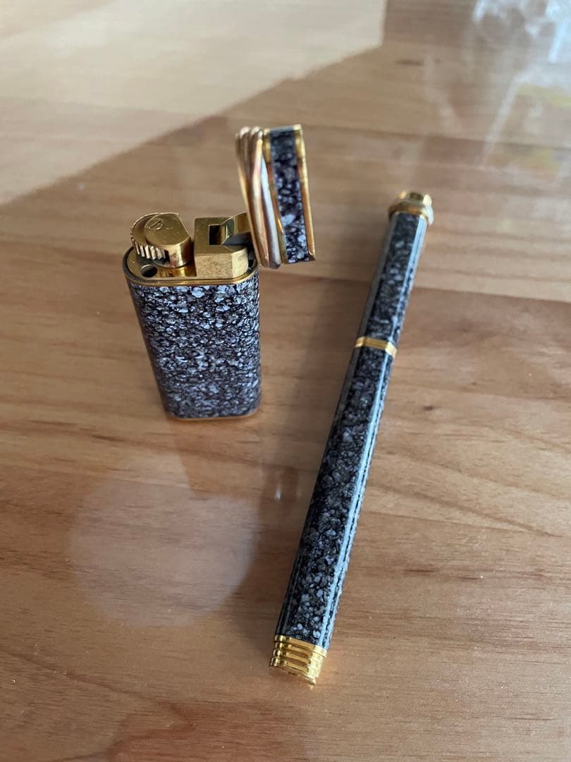 Cartier カルティエ ボールペン トリニティ マーブル 筆記不可 付属品