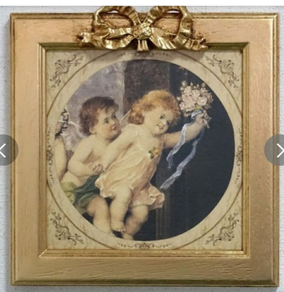 要問い合せ♥️イタリア製♥️クラシック　絵画　額　天使　　エンジェル　幸せ　３型