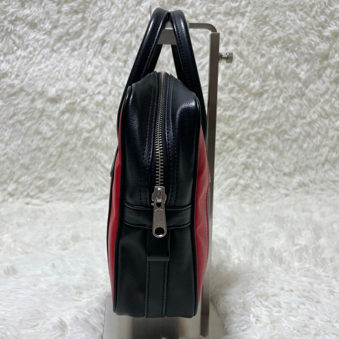 ✨未使用級✨　希少　コムデギャルソン　ハンドバッグ　マルチカラー　レザー