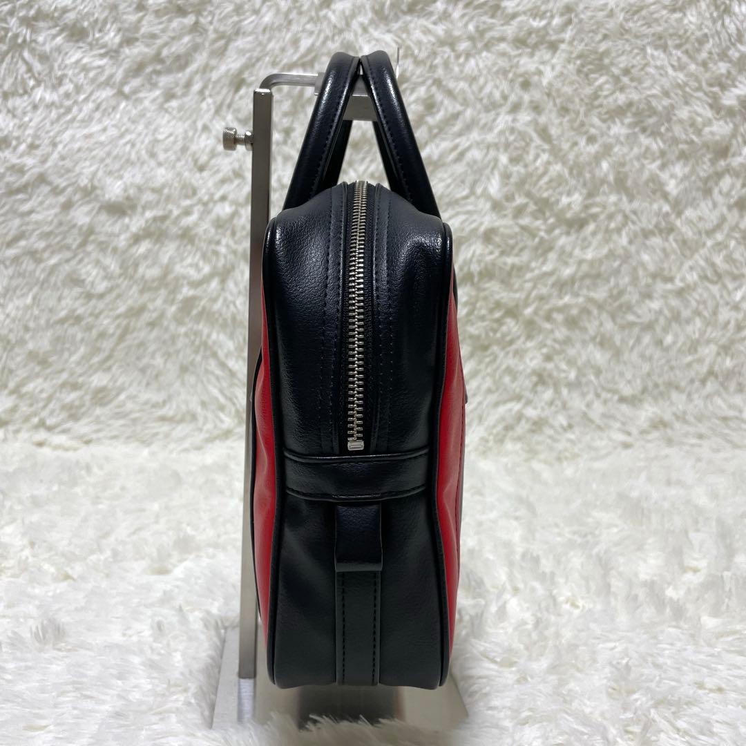 ✨未使用級✨　希少　コムデギャルソン　ハンドバッグ　マルチカラー　レザー