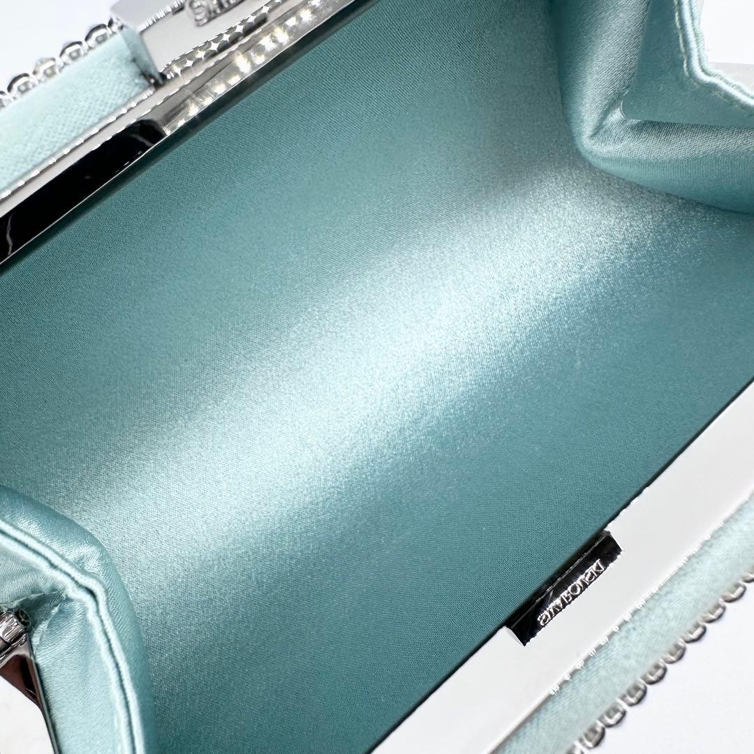 極美品✨スワロフスキー ビジュー イヴニングバッグ 2way クラッチバッグ