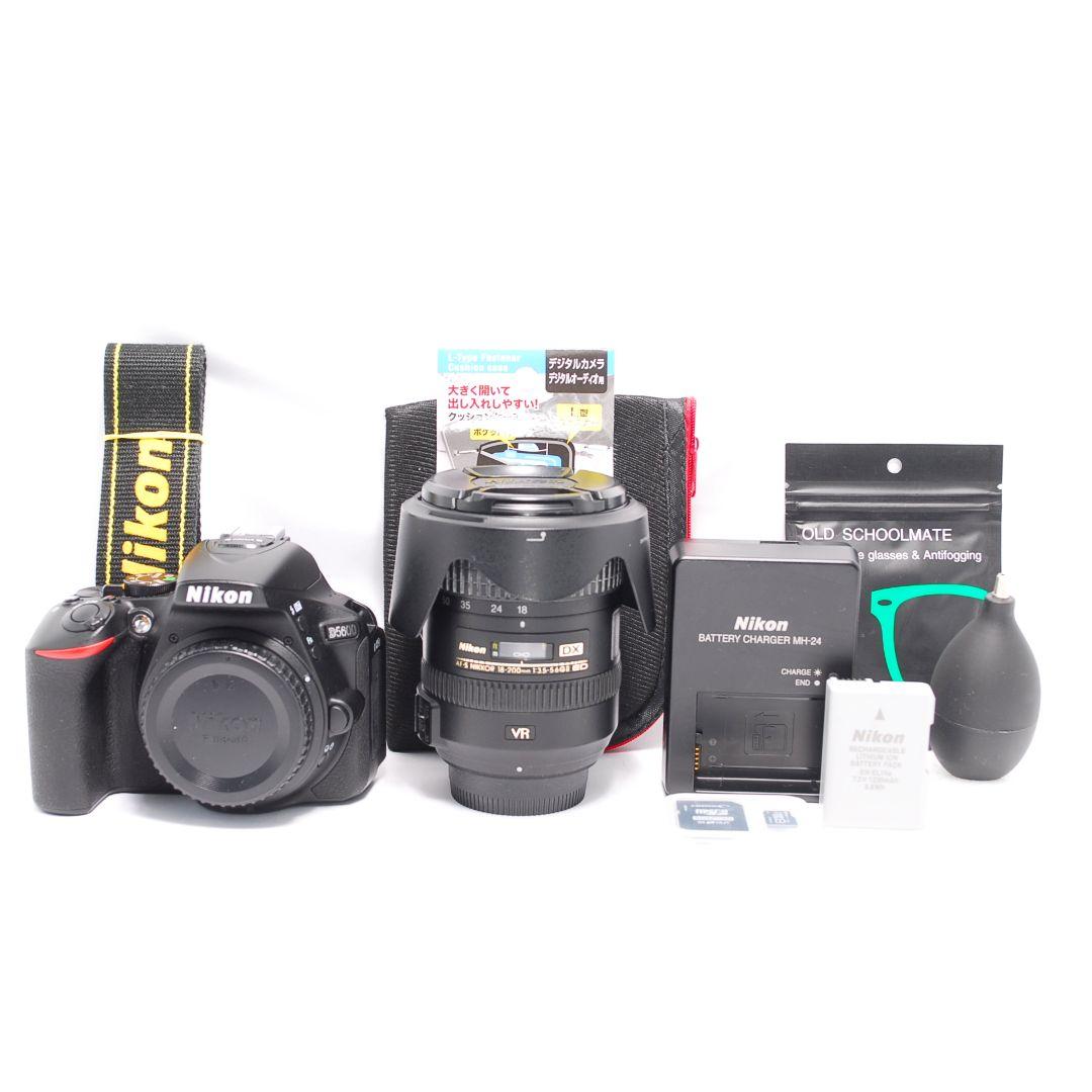 ❤即購入1000円OFF❤ Nikon D5600 手振れ補正搭載 高倍率レンズ - メルカリ
