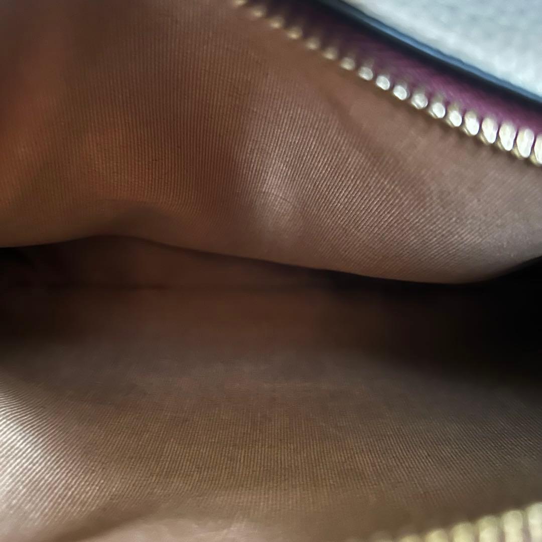 未使用　COACH コーチ　ショルダーバッグ　スマホショルダー　ミニバッグ　本革