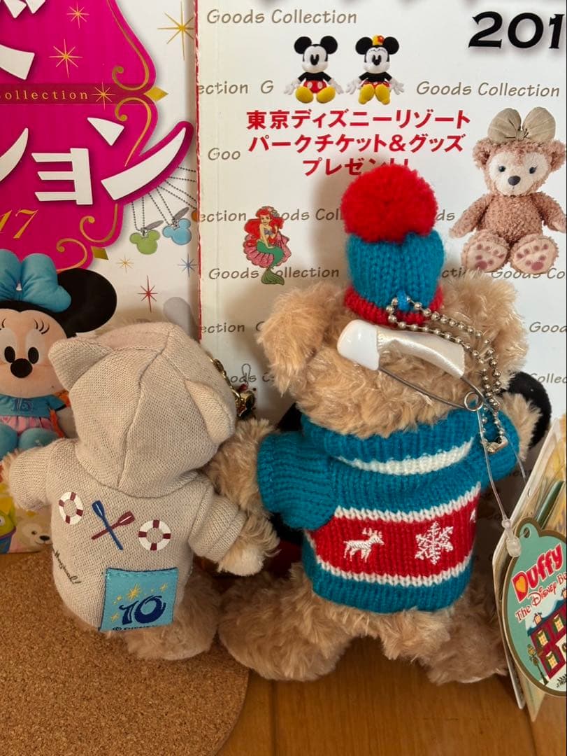 新品TDS限定品 ダッフィー 2点セット 2016クリスマス 2017スウィート