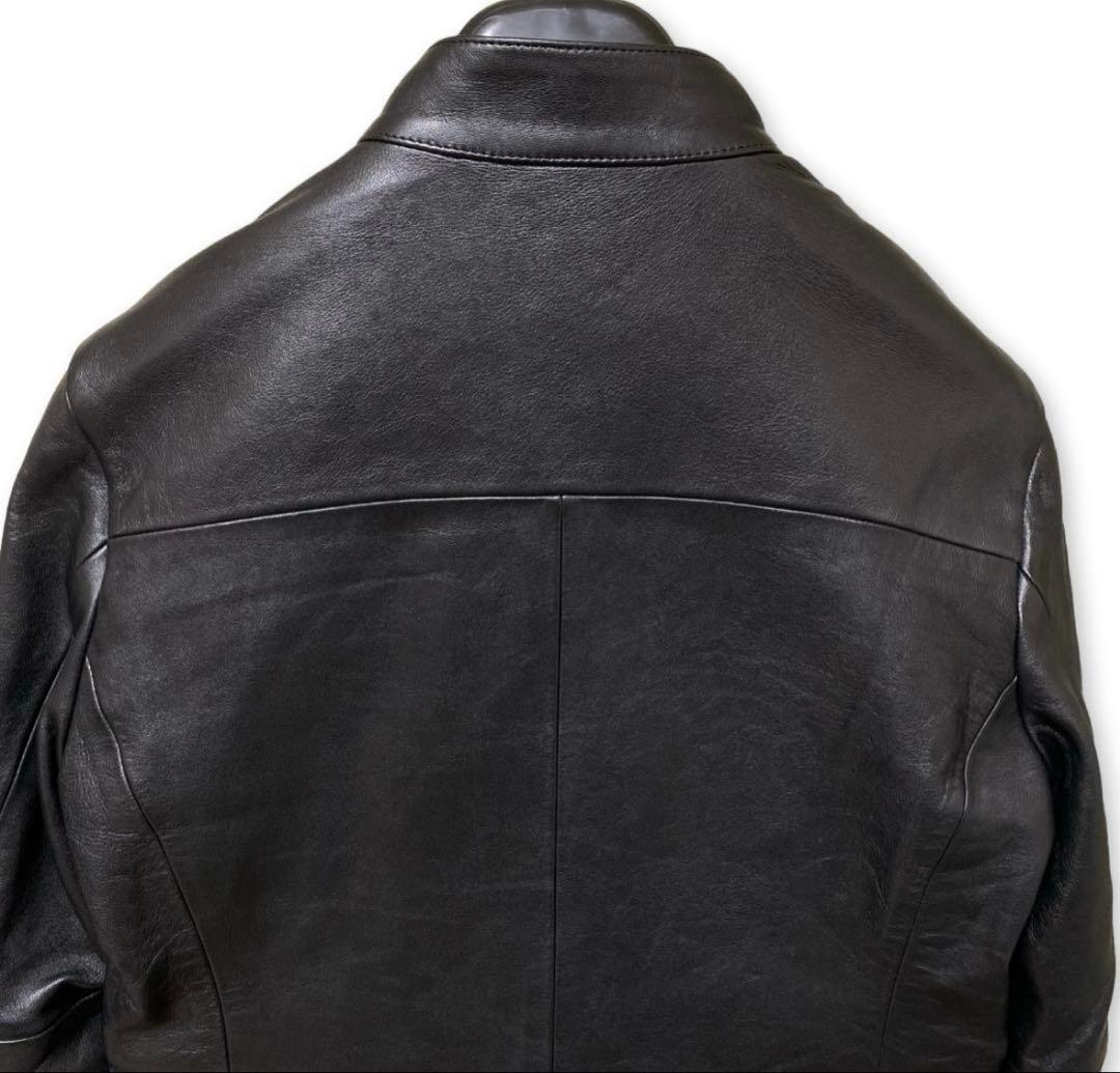 ships シップス シープレザーライダースジャケット M 定価55000円